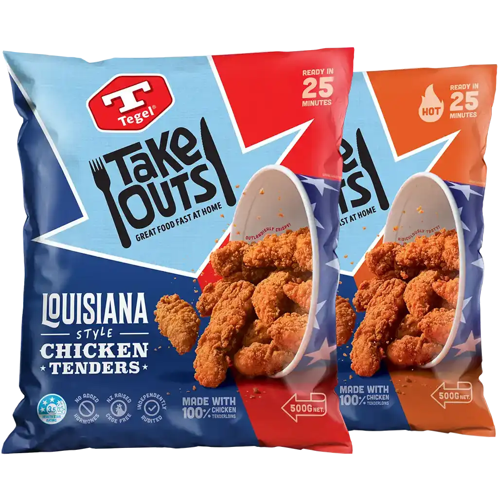 Tegel Take Outs - Nashville & Louisiana Tenders